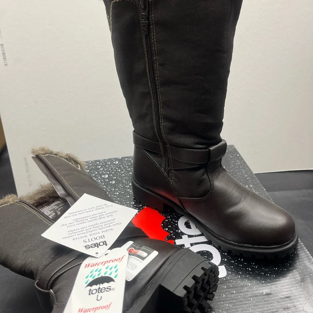 Totes Boots - Size 7 - Brand new in box - Picture 7 of 9